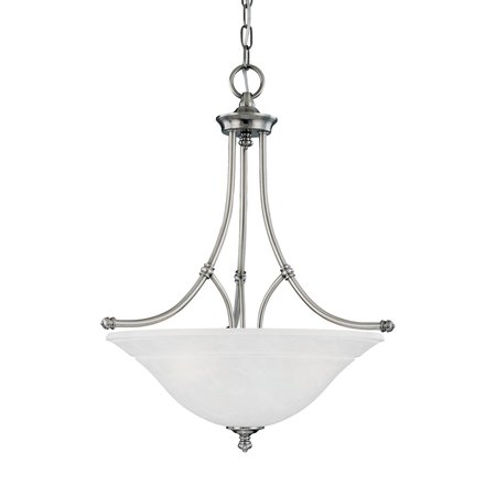 THOMAS Harmony 21'' Wide 3Light Pendant, Satin Pewter SL824641